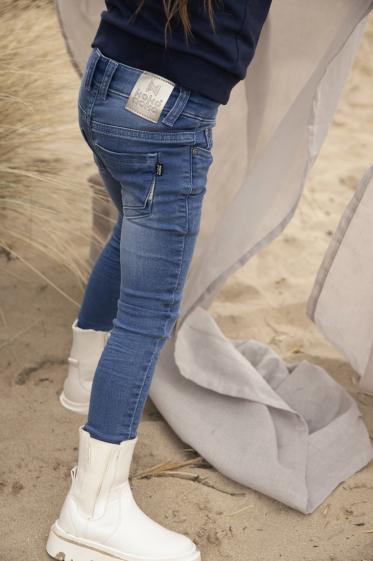 Grossiste KOKO NOKO - jeans fille model nori bleu
