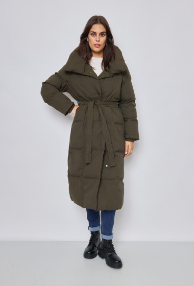 Wholesaler Ky Création - Down's down jacket - Long with belt