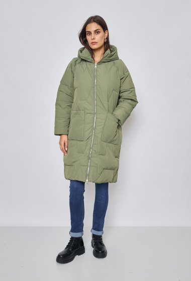 Wholesaler Ky Création - Duret puffer jacket - Mid -length to hood
