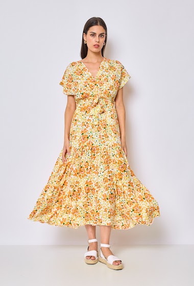 Wholesaler Ky Création - Flower dress