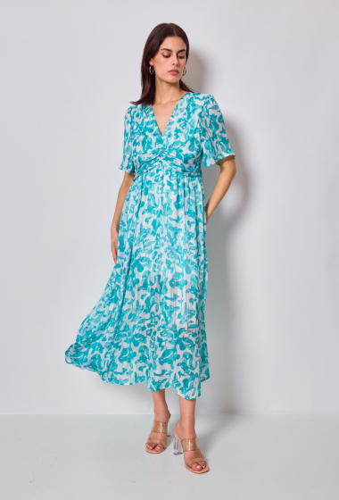 Wholesaler Ky Création - Long dress with lining