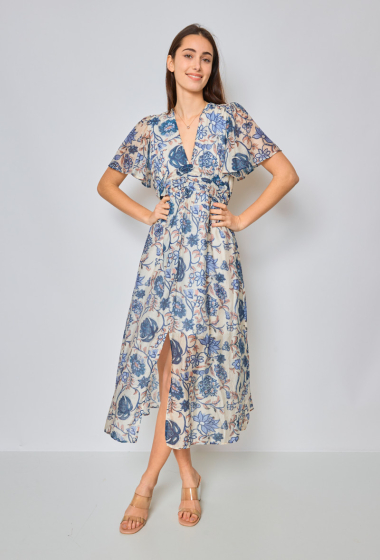 Wholesaler Ky Création - Long dress with print