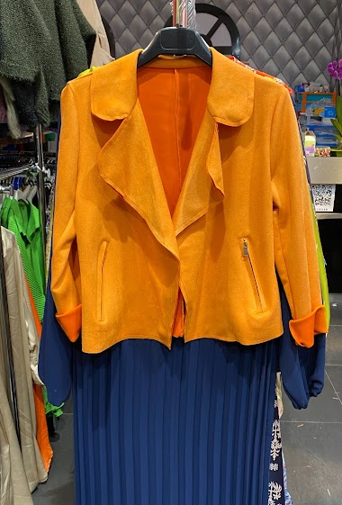 Wholesalers KZB - Suede effect jacket