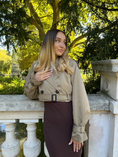 Grossiste Kzell Paris - Mini Trench coat oversize