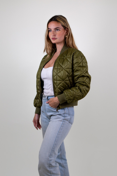 Grossiste Kzell Paris - Quilted Bomber Jacket