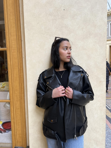 Wholesaler Kzell Paris - The Classic leather jacket
