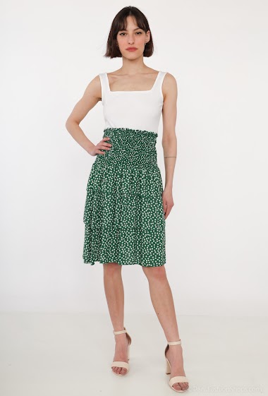 Wholesaler L.H - Flower printed skirt