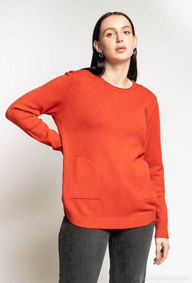 Grossiste L.H - Pull avec boutons