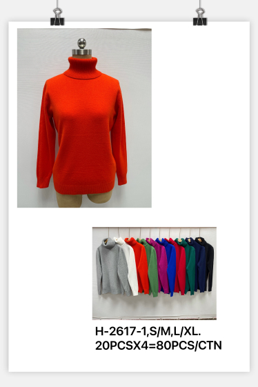 Wholesaler L.H - Turtleneck sweater