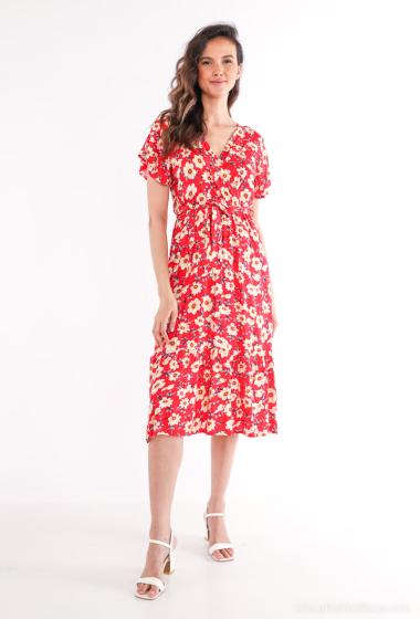 Wholesaler L.H - Floral wrap dress