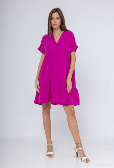 Wholesaler L.H - Plain short dress