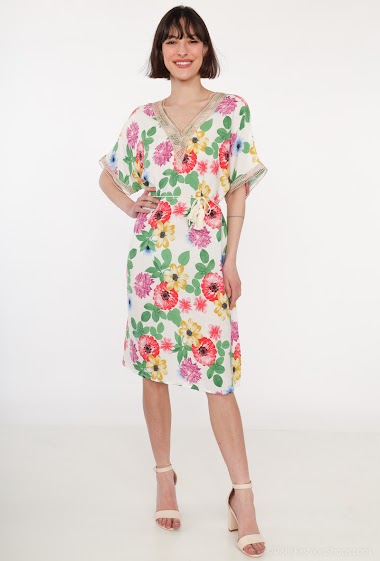 Wholesaler L.H - Flower printed dress