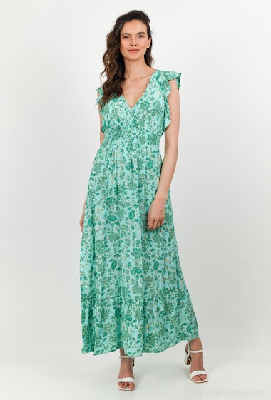 Wholesalers L.H - Floral maxi dress