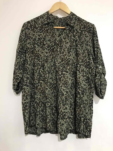 Wholesaler L.Steven - Leopard shirt