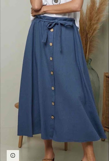 Wholesaler L.Steven - Linen Skirt