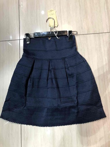 Wholesaler L.Steven - Skirt with elastic bands