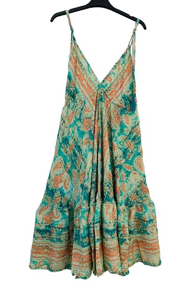 Wholesaler L.Steven - Short backless silk dress