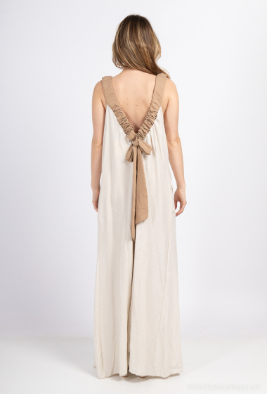 Wholesaler L.Steven - Backless dress with a bow