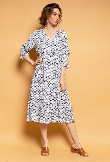 Wholesaler L.Steven - Printed dress