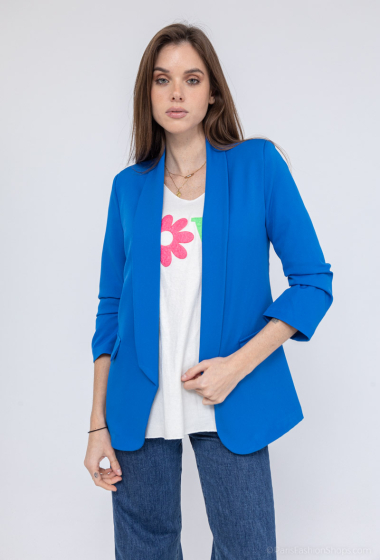 Wholesaler L.Steven - JACKET WITH ROLL-UP SLEEVES