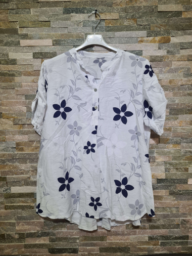 Wholesaler L.Style - Floral pattern shirt