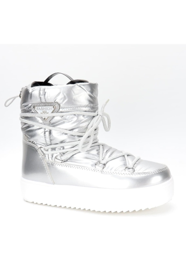Wholesaler La Bottine souriante - Winter ankle boots with wedge sole