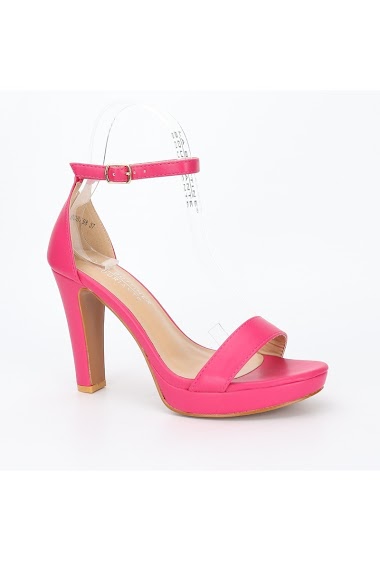Wholesaler La Bottine souriante - High heel sandals with a platform