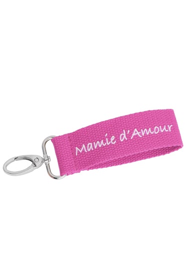 Wholesaler La p'tite cachottière - Porte clefs "Mamie d'Amour"