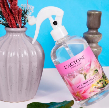 Großhändler Lactone - L'actone Home Care: Blumig und fruchtig duftendes Spray 500 ml