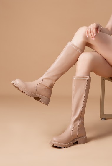 Großhändler Lady Glory - Plain boot in slightly stretchy material