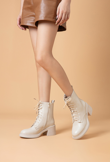 Wholesaler Lady Glory - Lace-up heel ankle boot