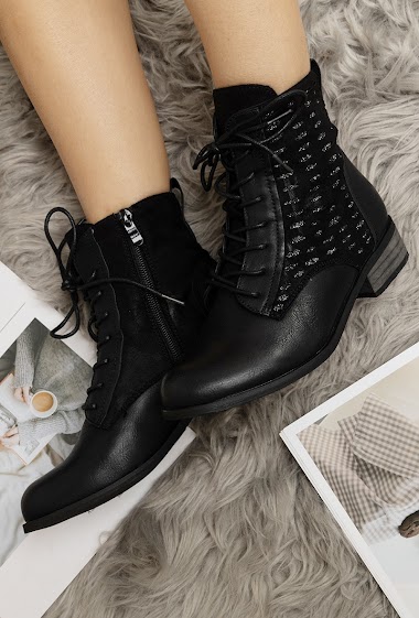 Großhändler Lady Glory - Lace-up ankle boots