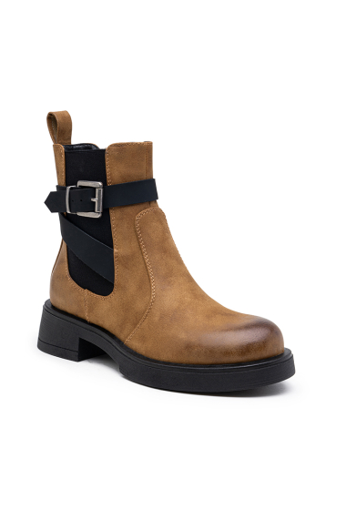 Wholesaler Lady Glory - Suede Chelsea boots