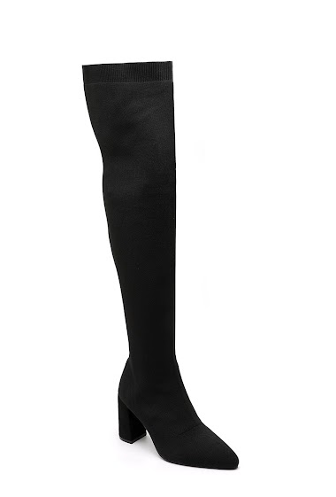 Wholesalers Lady Glory - Heeled thigh high sock boot