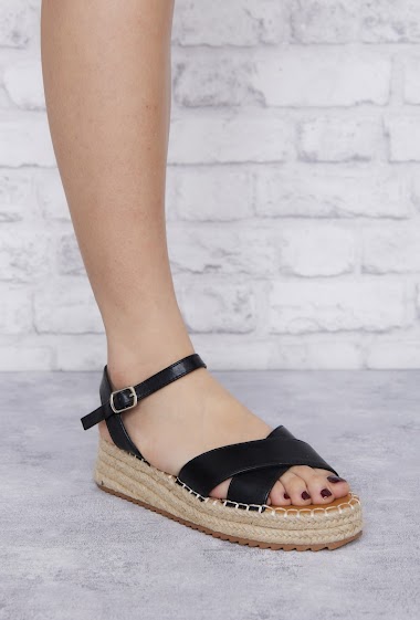 Wholesaler Lady Glory - Platform espadrille sandal