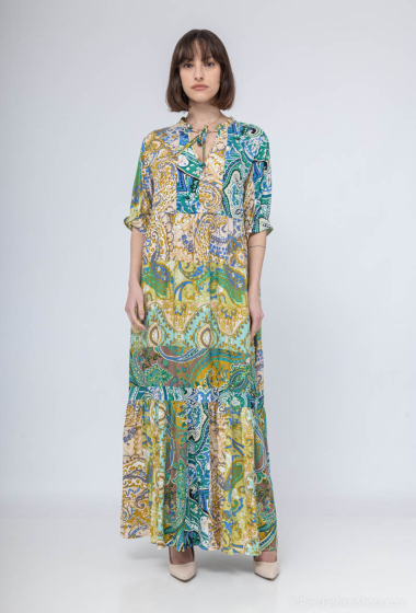 Wholesaler LAJOLY - Satin skirt with slit