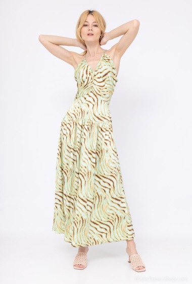 Wholesaler LAJOLY - Long wrap dress