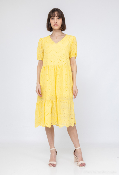 Wholesaler LAJOLY - Mid-length dress with 3/4 sleeve