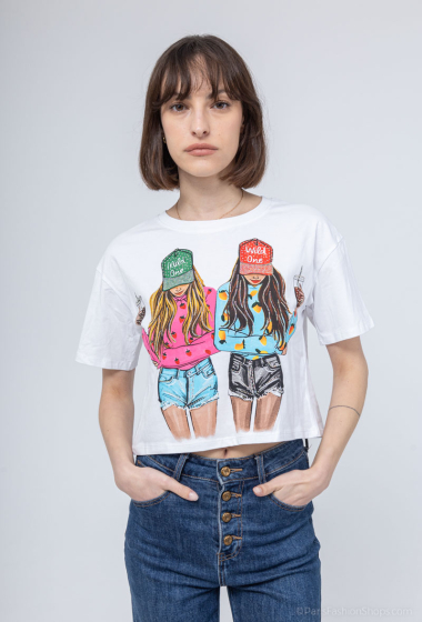 Grossiste LAJOLY - T-shirt avec imprimé