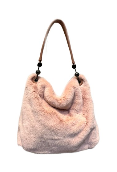 Großhändler Lantadeli - Synthetic fur shoulder bag