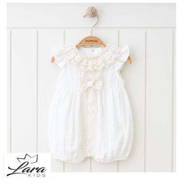 Mayorista Lara Kids - vestido de bebé bordado