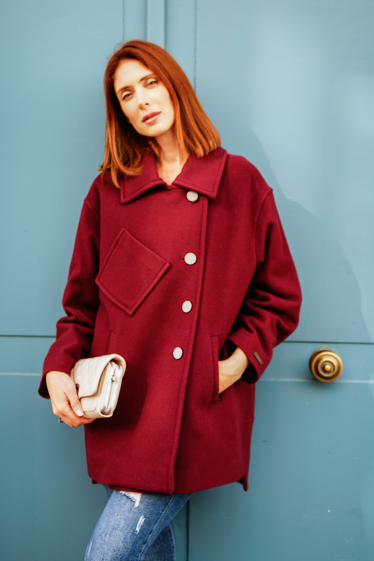 Wholesaler YOU UDRESS - Woolen cloth coat