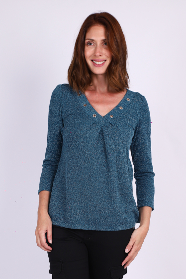 Wholesaler YOU UDRESS - Turquoise Sweaters