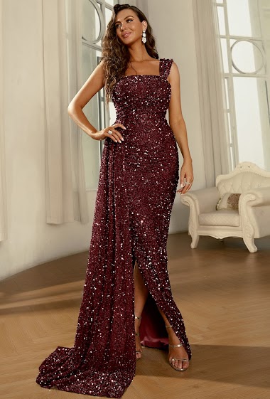 Sequin ball gown