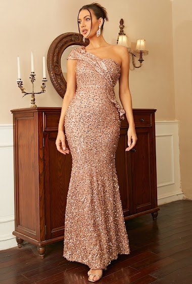 Sequin ball gown