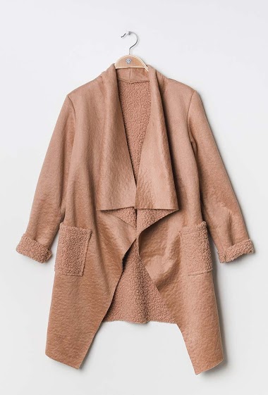 Wholesaler Laura & Laurent - Suede coat