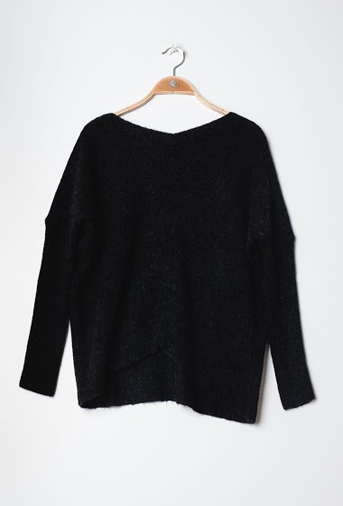 Wholesaler Laura & Laurent - Sweater with batwing sleeves