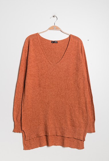 Wholesaler Laura & Laurent - Basic fine sweater