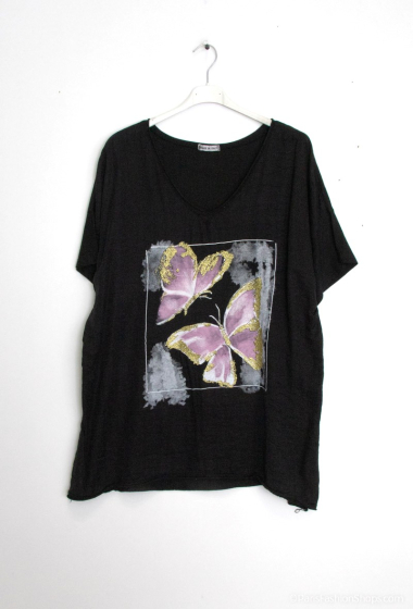 Wholesaler LAURA PARIS (MKL) - Tunic with butterflies