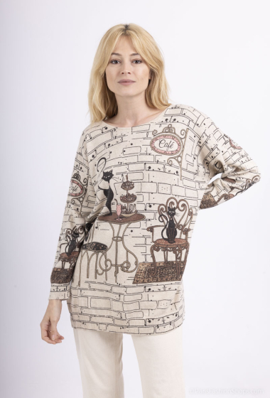 Großhändler LAURIER - Glänzender Pullover